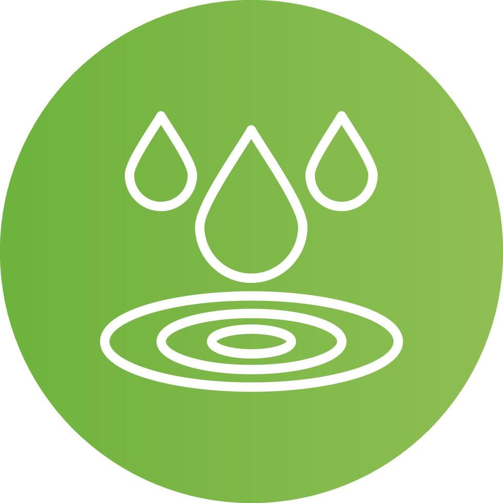 Water Creative Icon Design vector