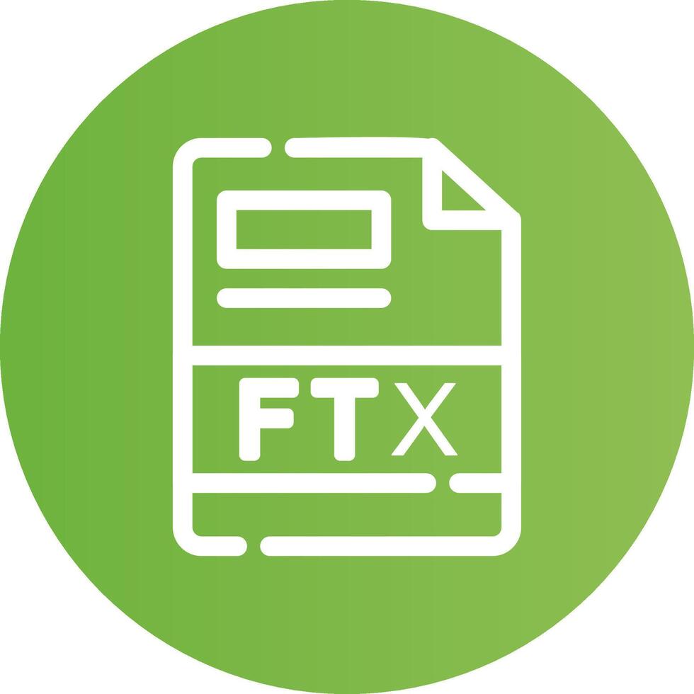 FTX Creative Icon Design vector