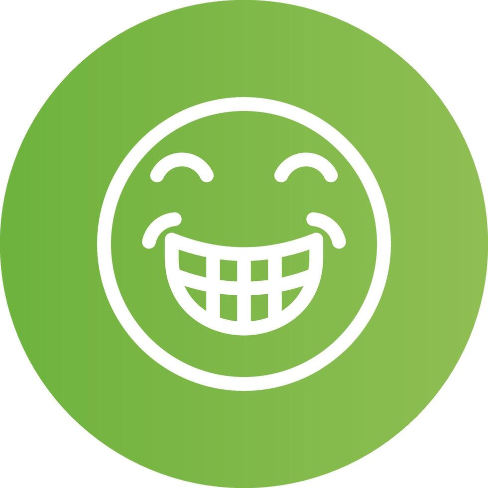 Grin Creative Icon Design vector