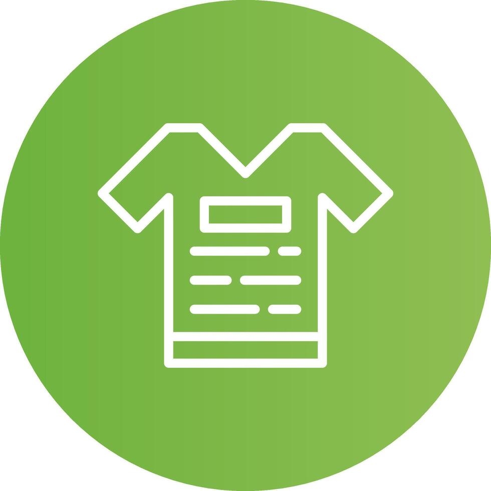 Tshirt Creative Icon Design vector