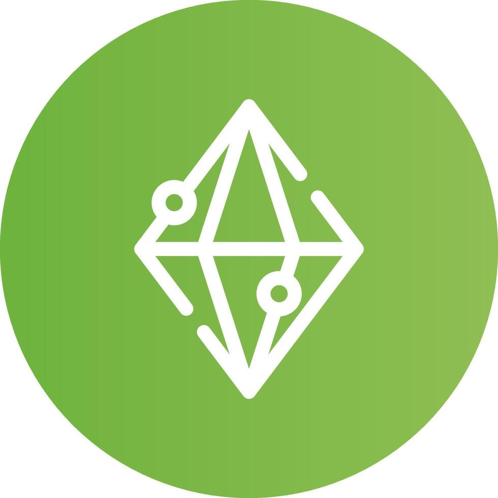 Gem Creative Icon Design vector