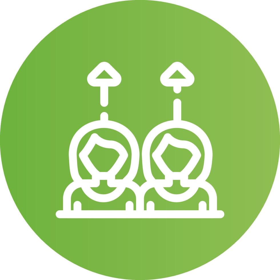 Same Approach Creative Icon Design vector