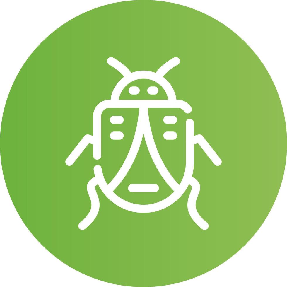 Bug Creative Icon Design vector