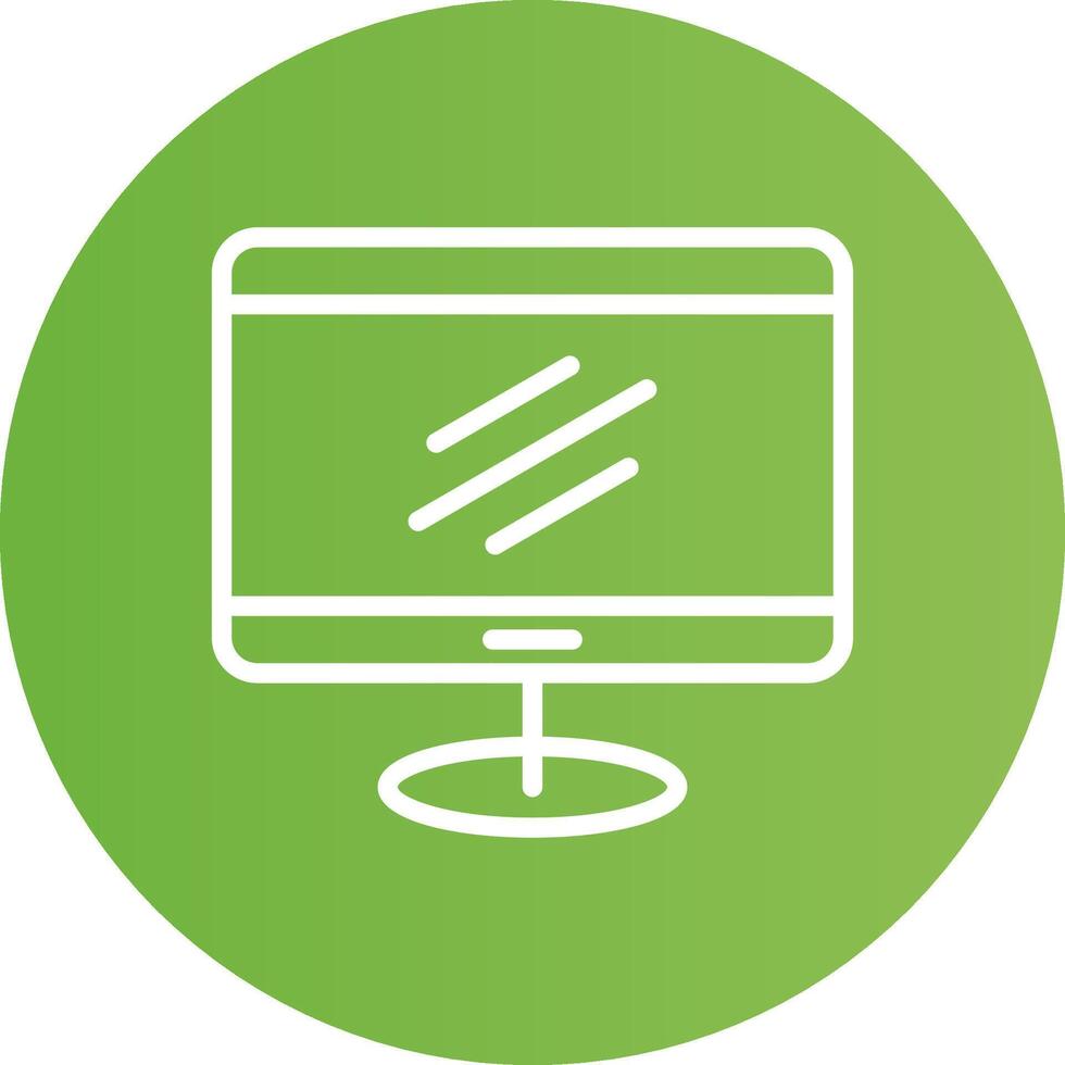 Lcd Creative Icon Design vector