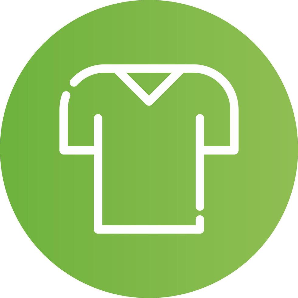 T-Shirt Creative Icon Design vector