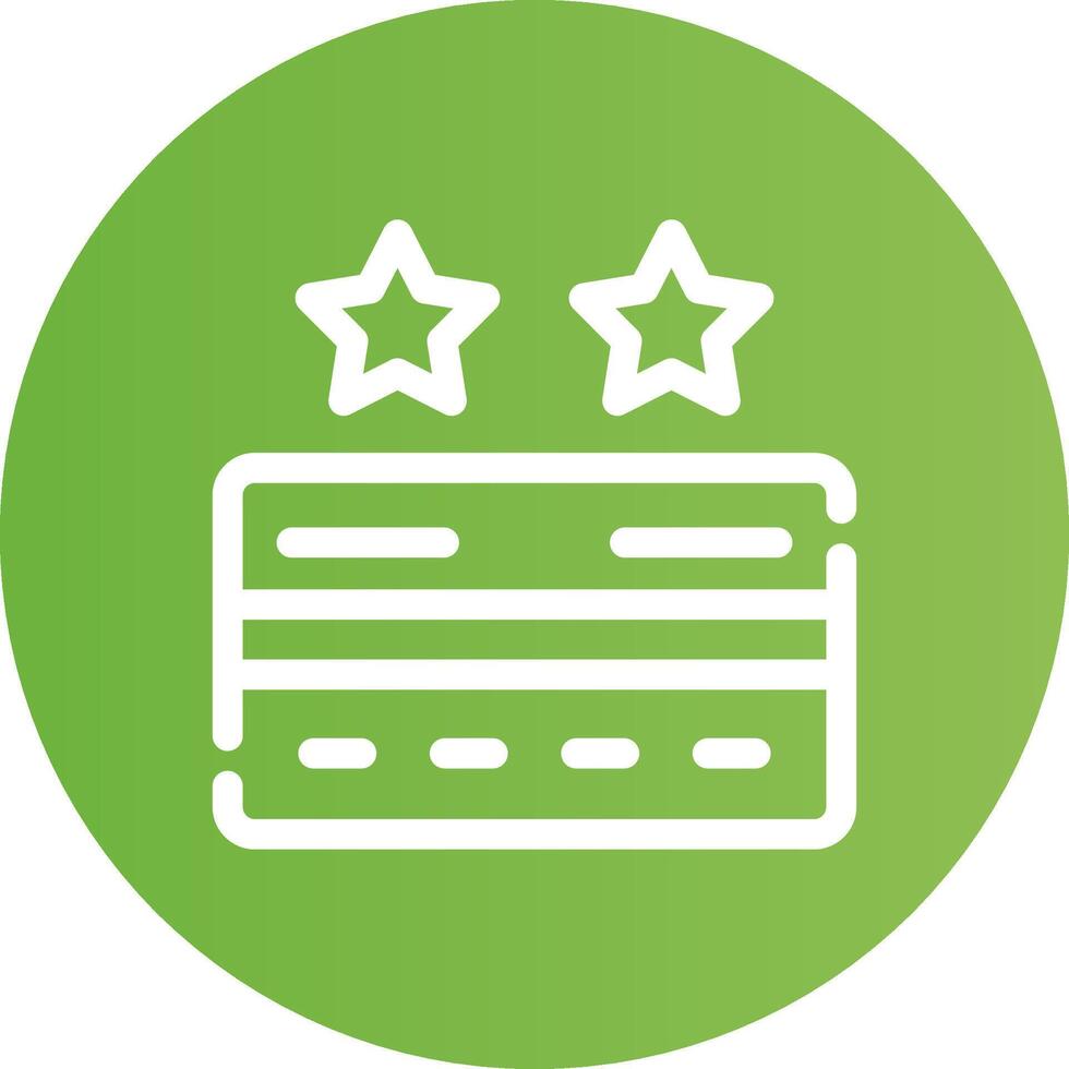 Points Rewards Cards Creative Icon Design vector