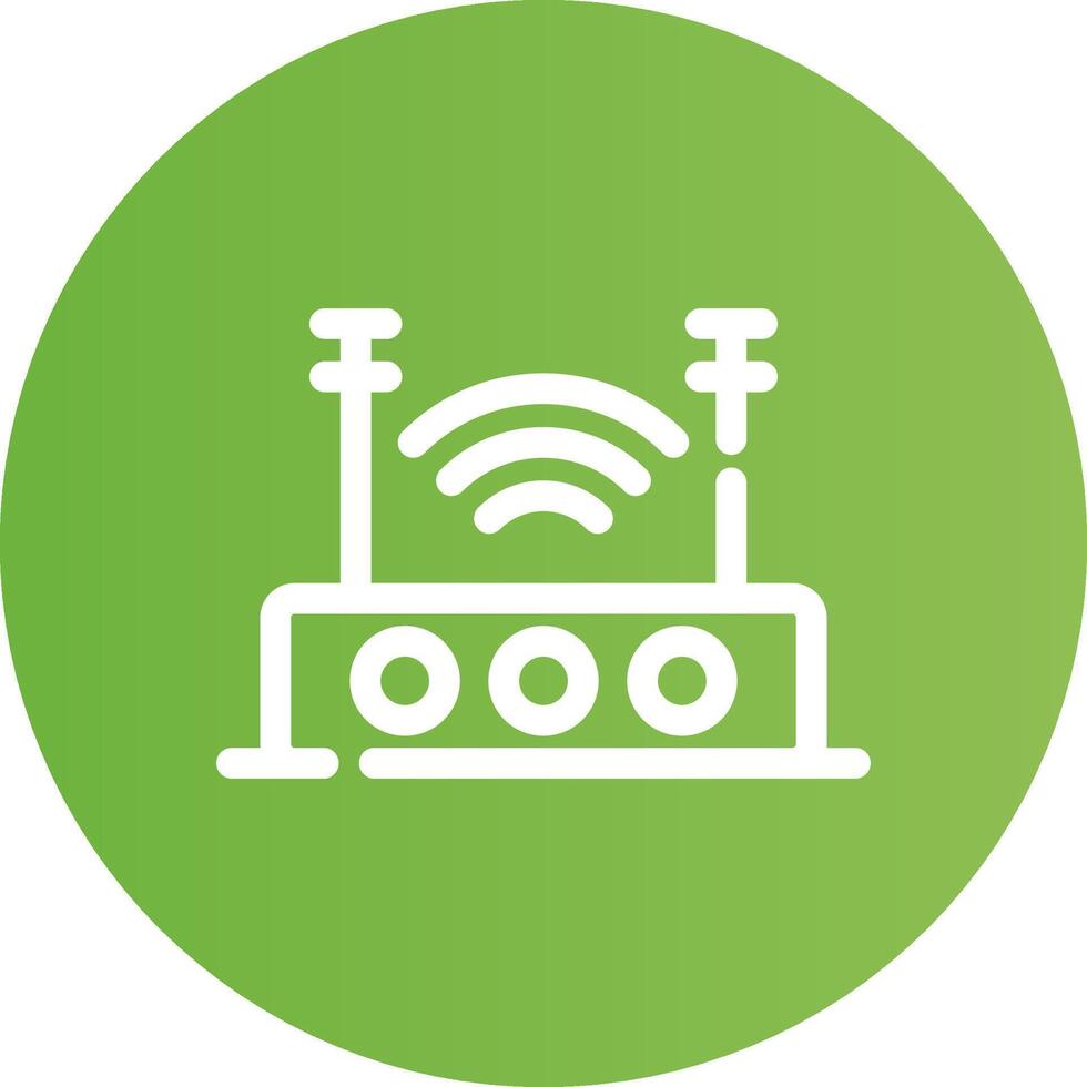 Wifi Creative Icon Design vector