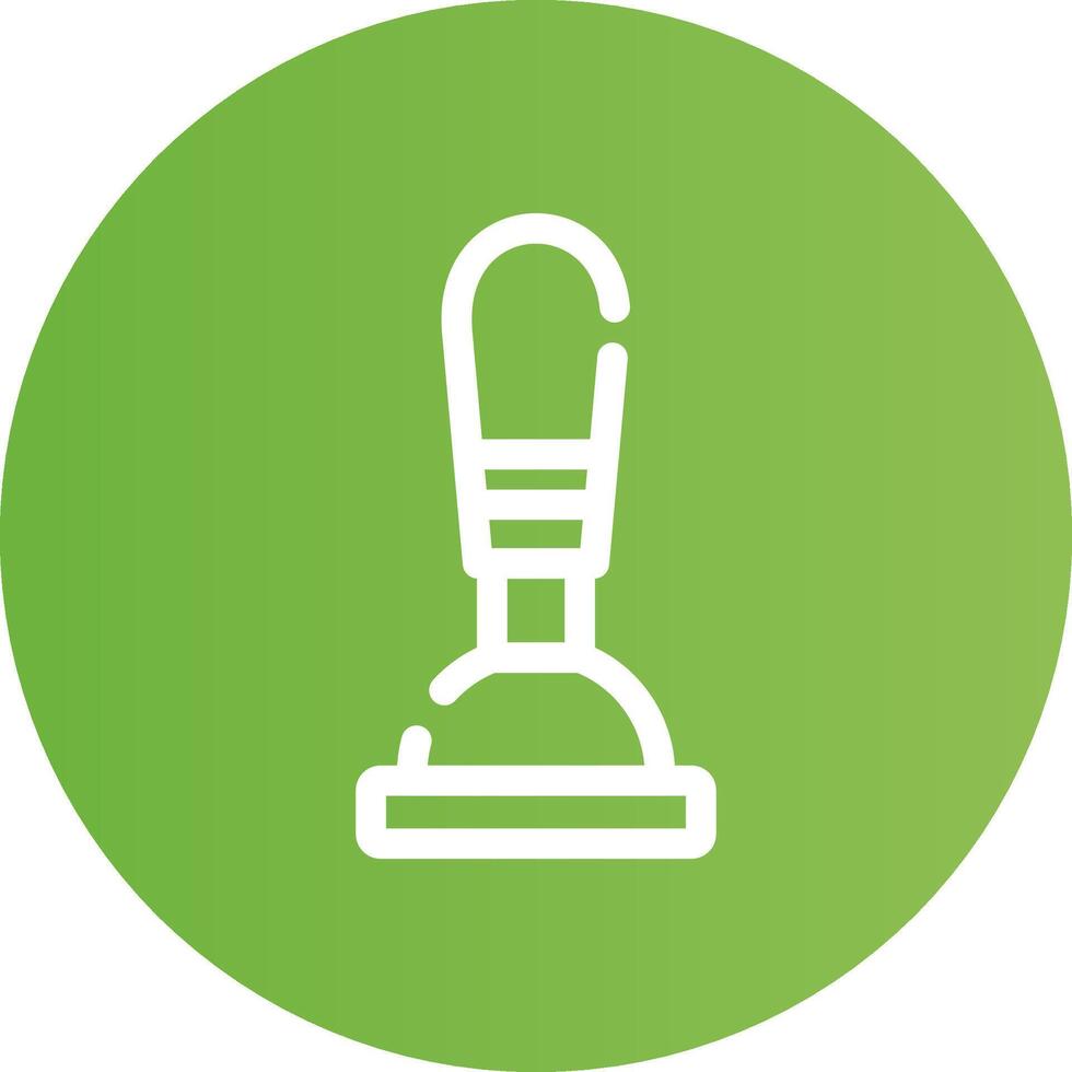Plunger Creative Icon Design vector