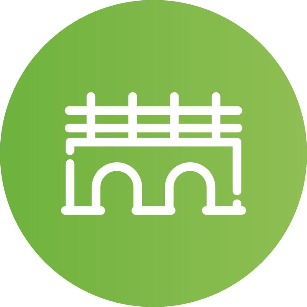 Bridge Creative Icon Design vector