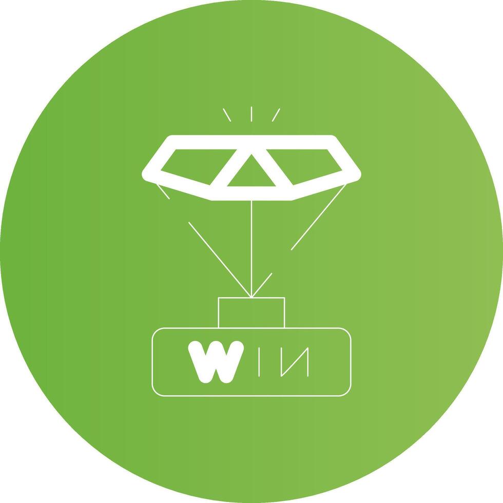 Winner Creative Icon Design vector