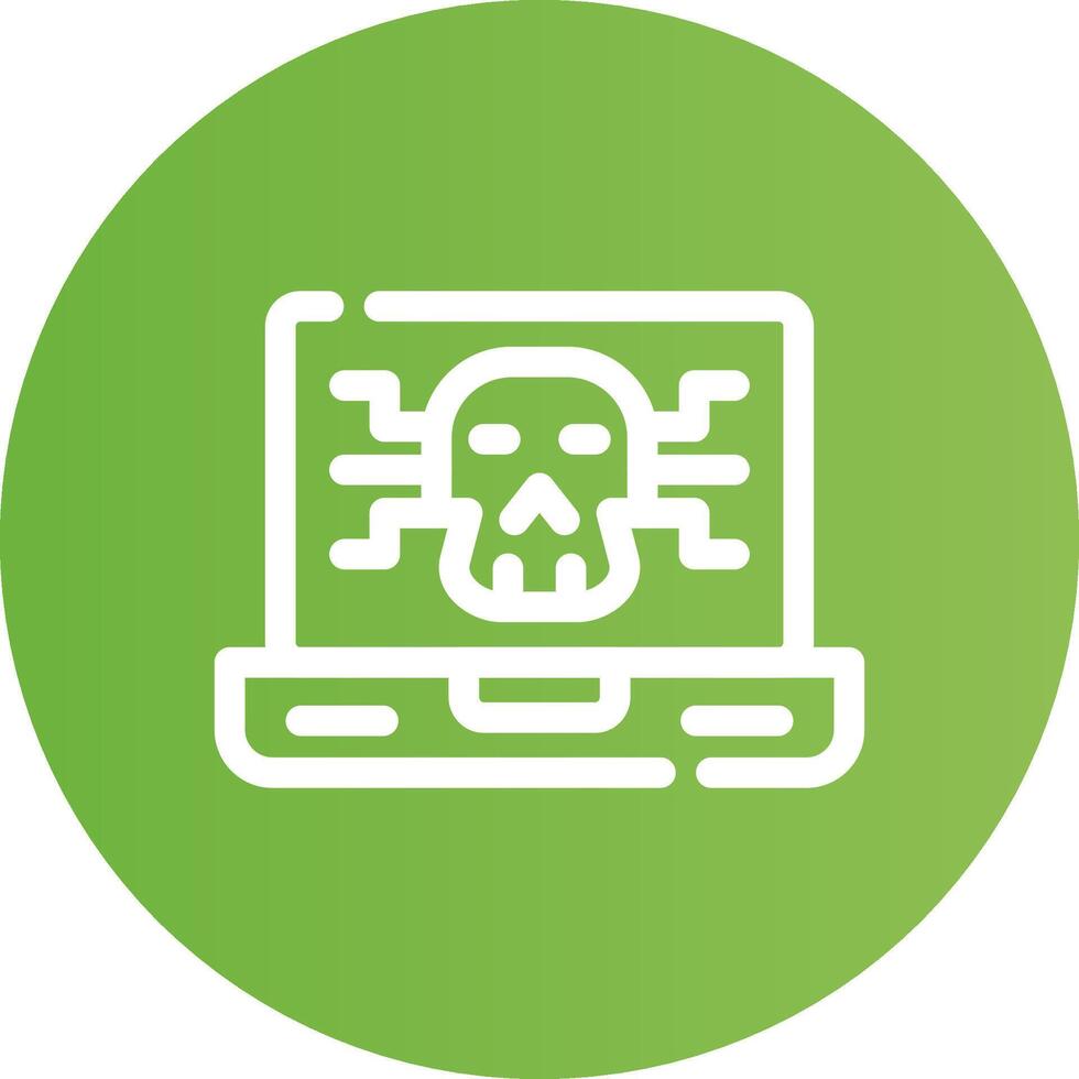 diseño de icono creativo de malware vector