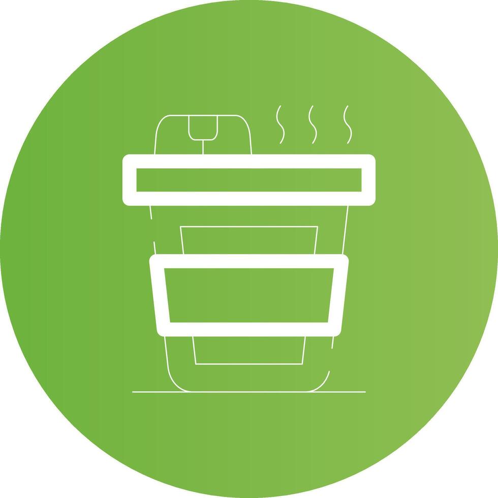 Hot Drink Creative Icon Design vector