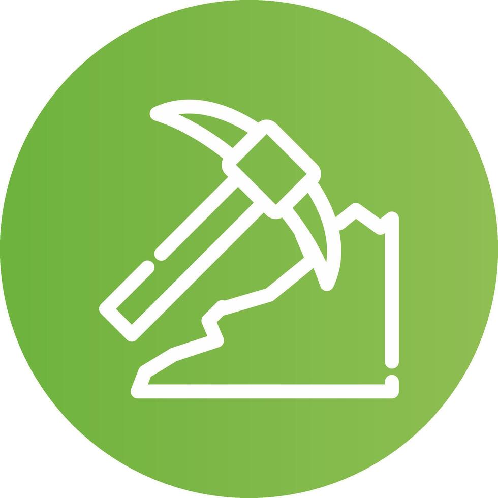 Mining Creative Icon Design vector