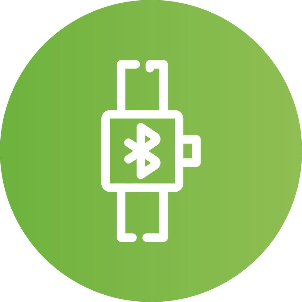 Bluetooth Creative Icon Design vector