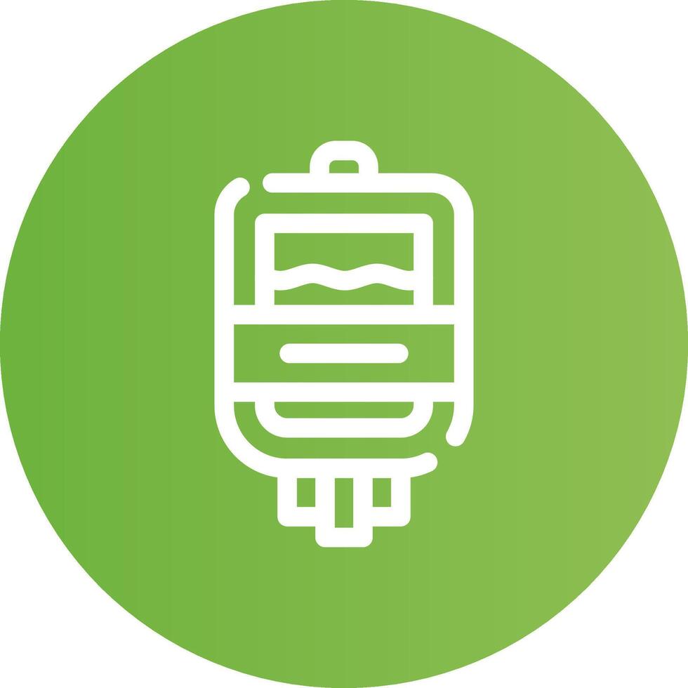 Line Circle Light green Gradient vector