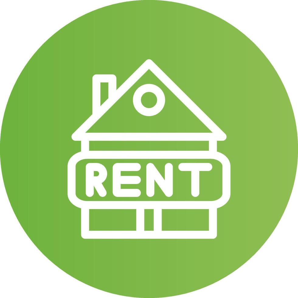 Rent Creative Icon Design vector