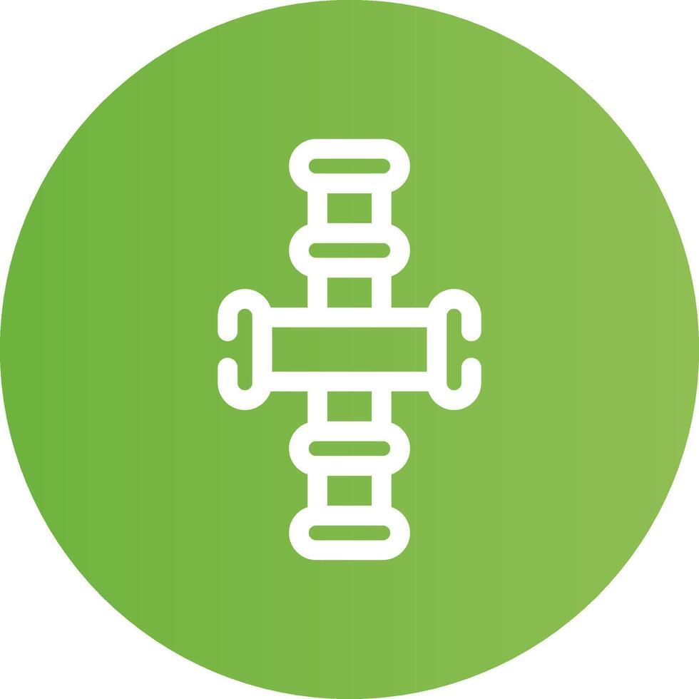 Pipeline Creative Icon Design vector