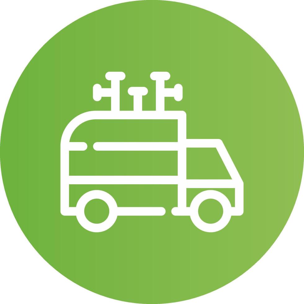 Delivery Truck Creative Icon Design vector