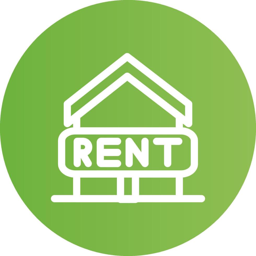 Rent Creative Icon Design vector