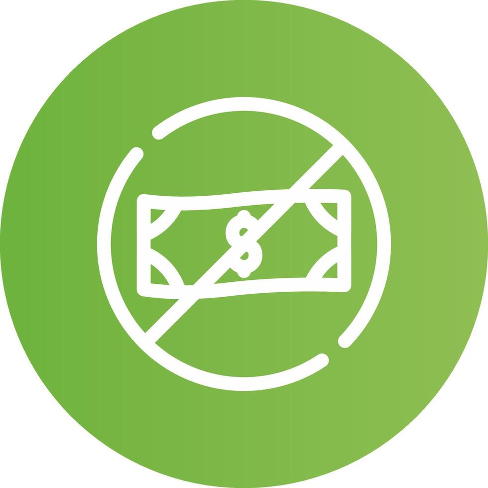 Forbidden Creative Icon Design vector