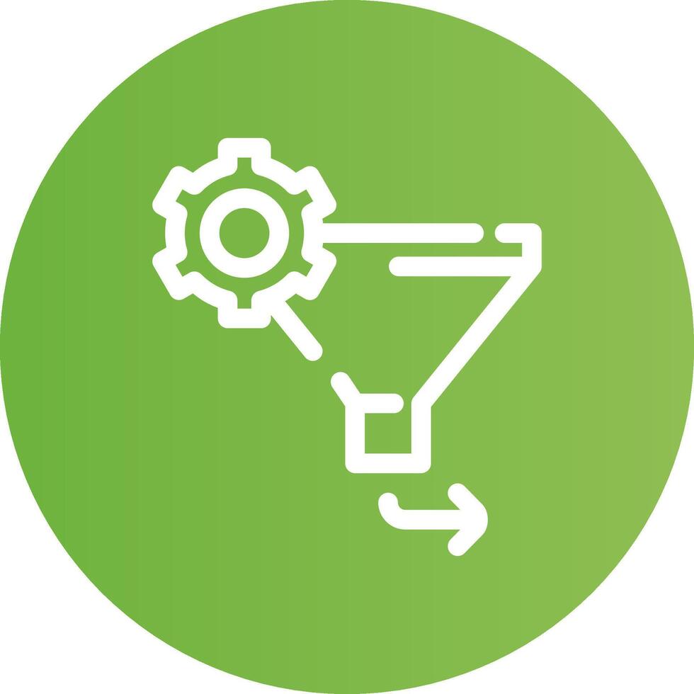 Conversion Rate Creative Icon Design vector