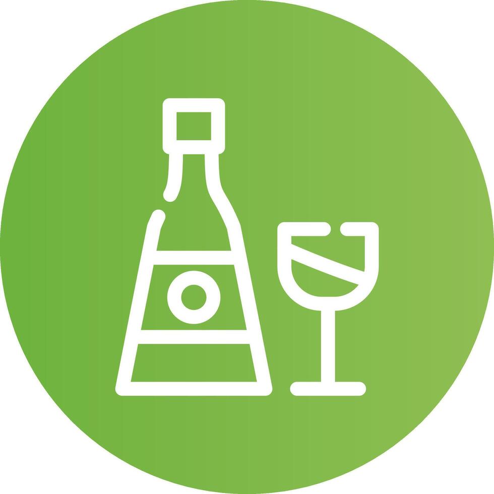 Champagne Creative Icon Design vector