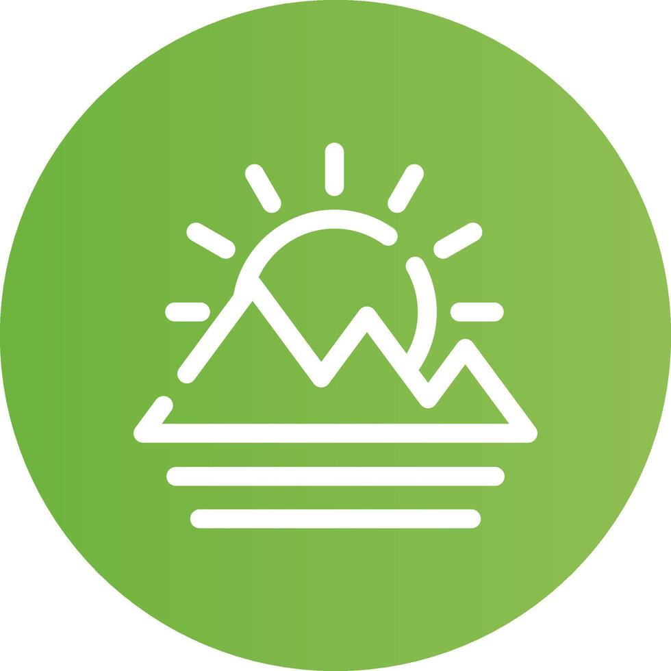 Sunrise Creative Icon Design vector