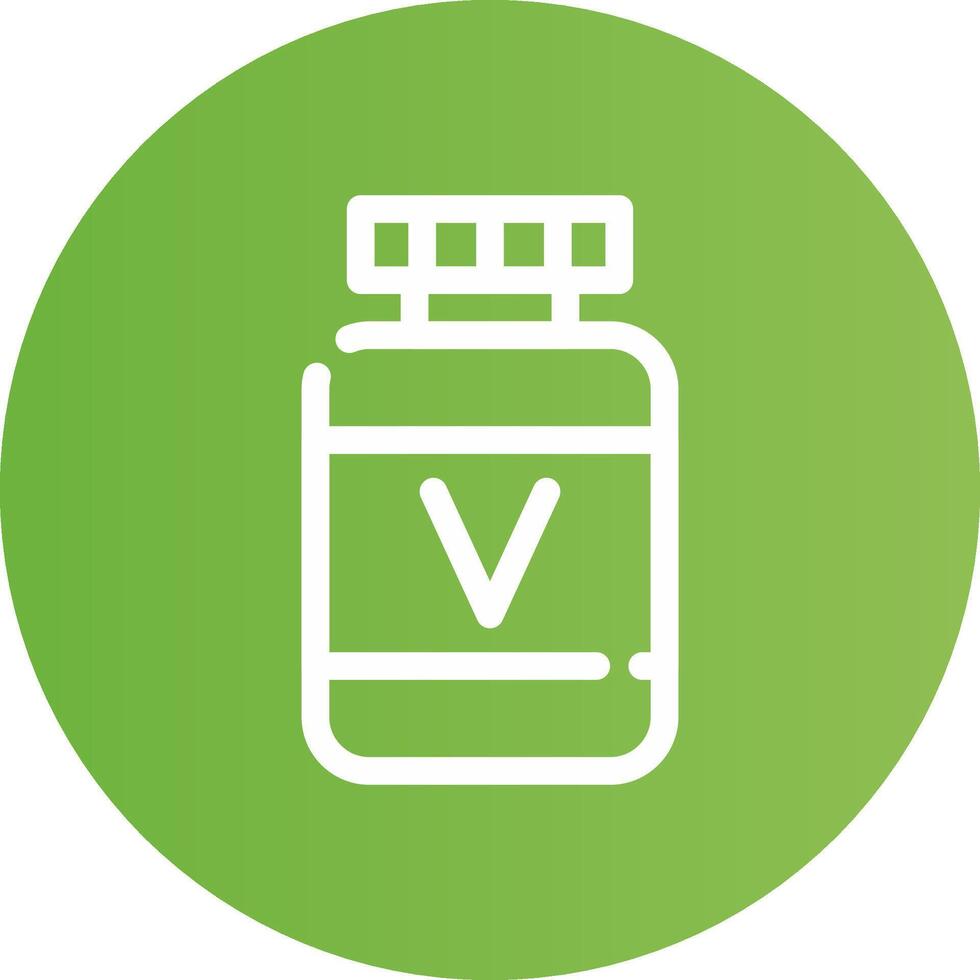 Vitamin Creative Icon Design vector