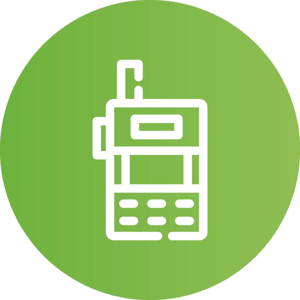 Transceiver Creative Icon Design vector