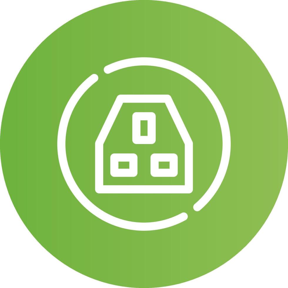 Power Socket Creative Icon Design vector