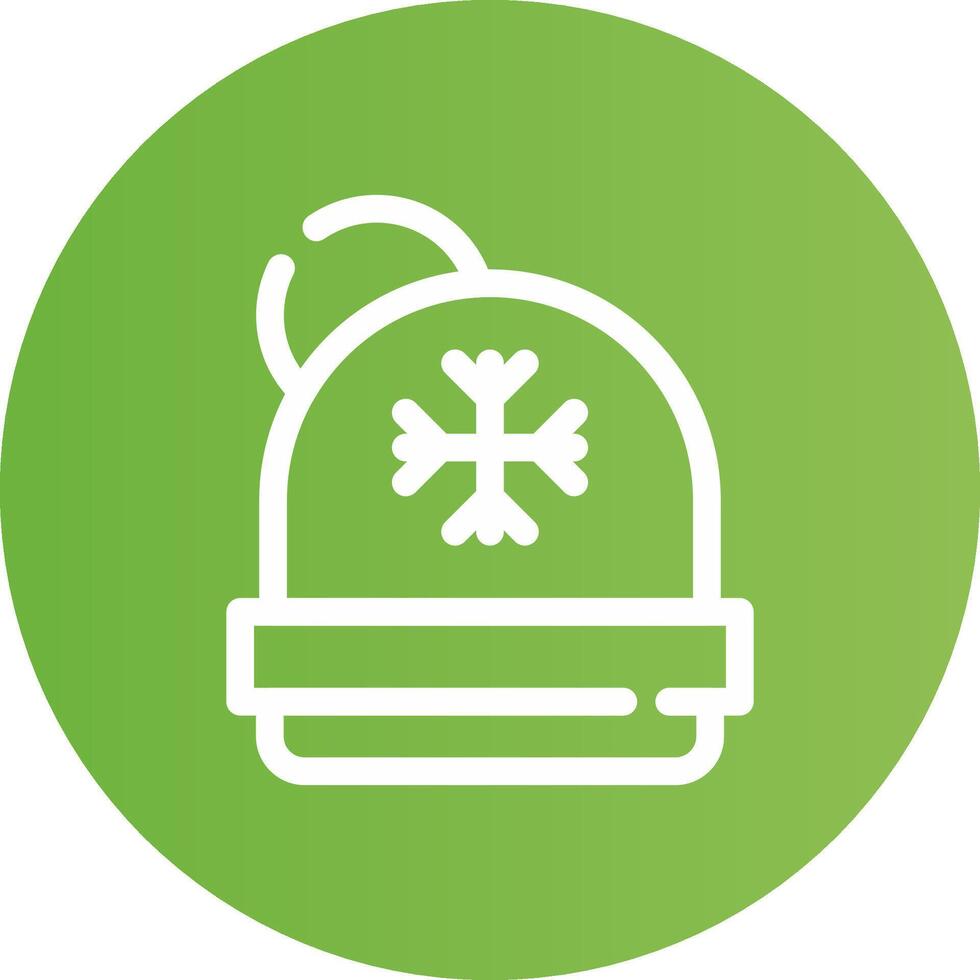 Beanie Creative Icon Design vector