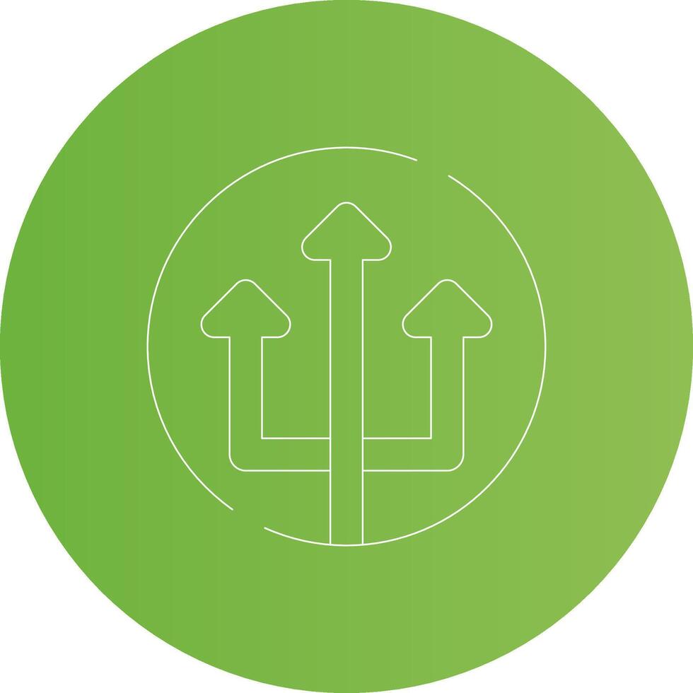 Pathway Creative Icon Design vector