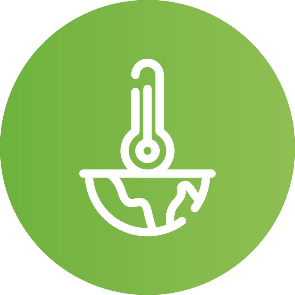 Line Circle Light green Gradient vector