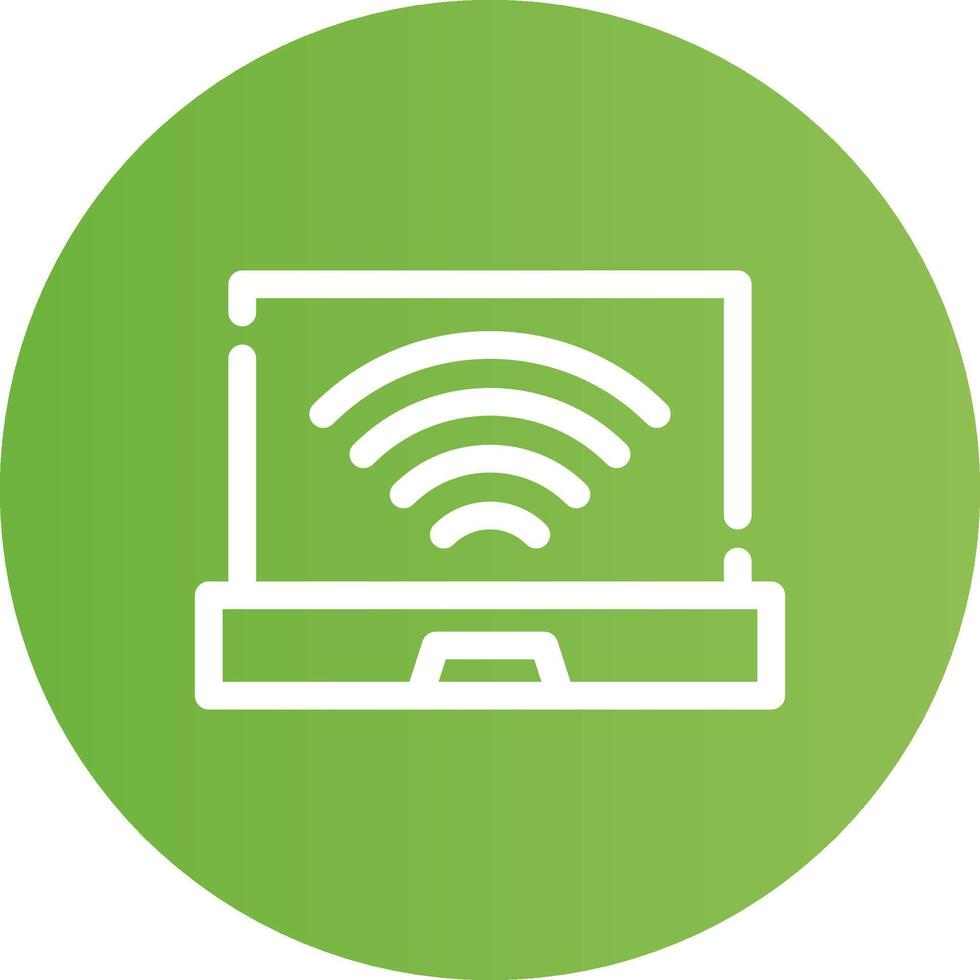 Wifi Creative Icon Design vector