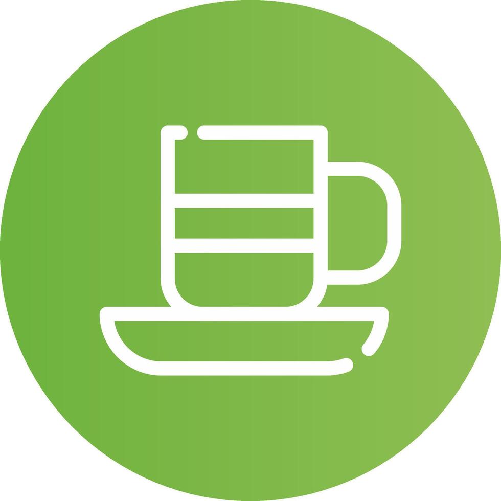 diseño de icono creativo de taza de té vector