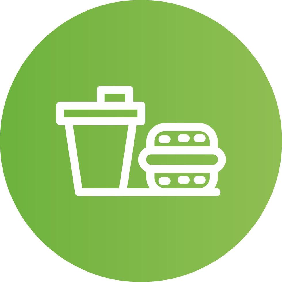 Take Away Creative Icon Design vector