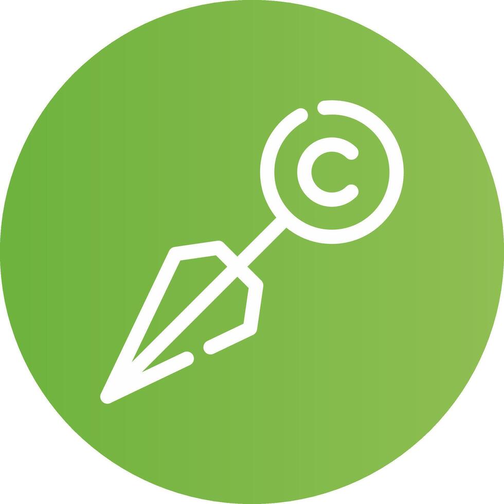 Kunai Creative Icon Design vector