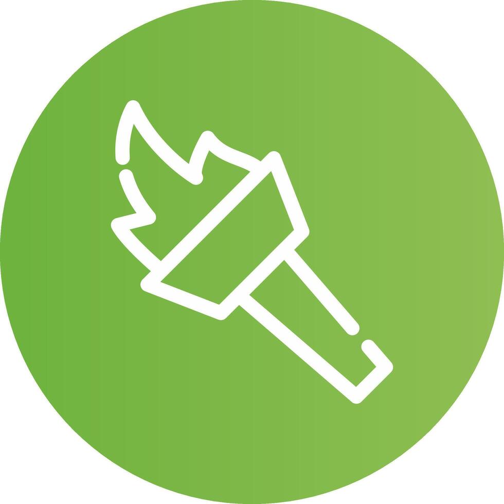 Torch Creative Icon Design vector