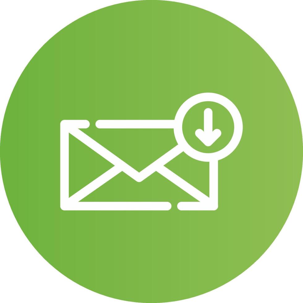 descargar el diseño del icono creativo de correo electrónico vector