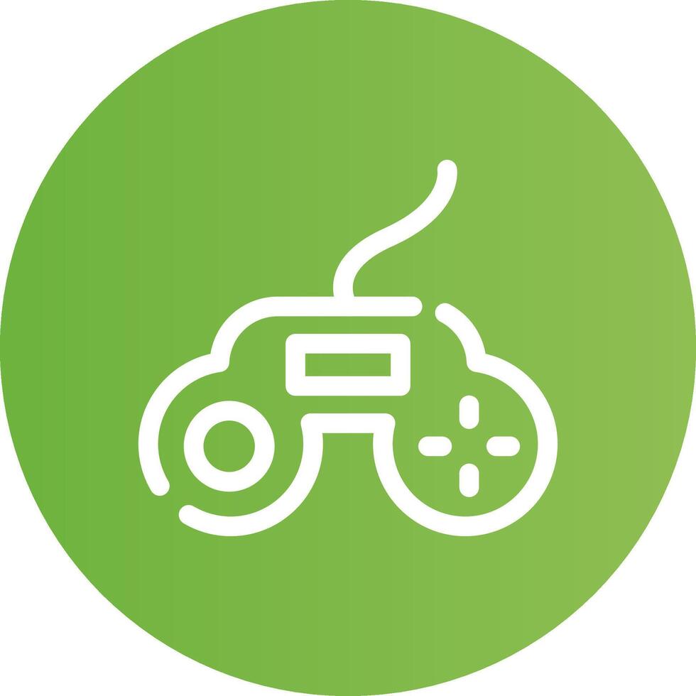 Gamepad Creative Icon Design vector