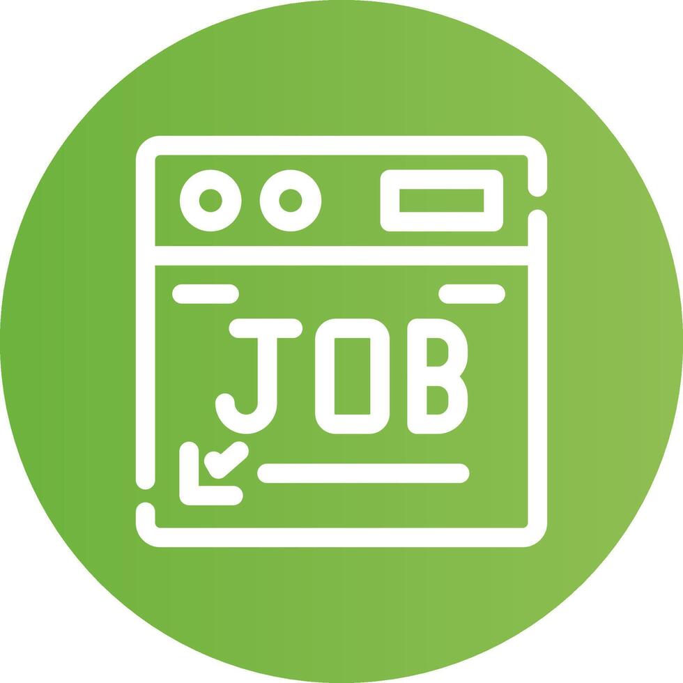 Job Creative Icon Design vector