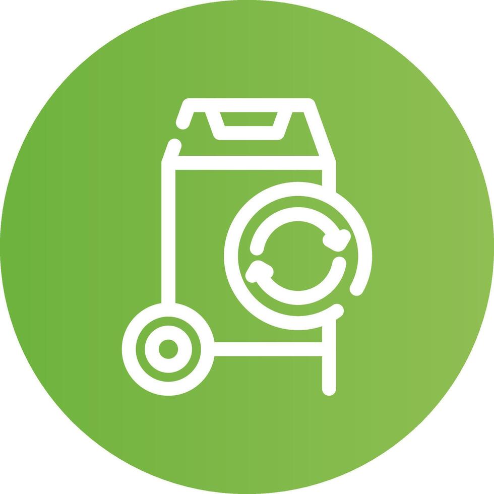 Recycle Creative Icon Design vector