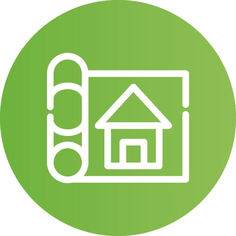 House Sketch Creative Icon Design vector