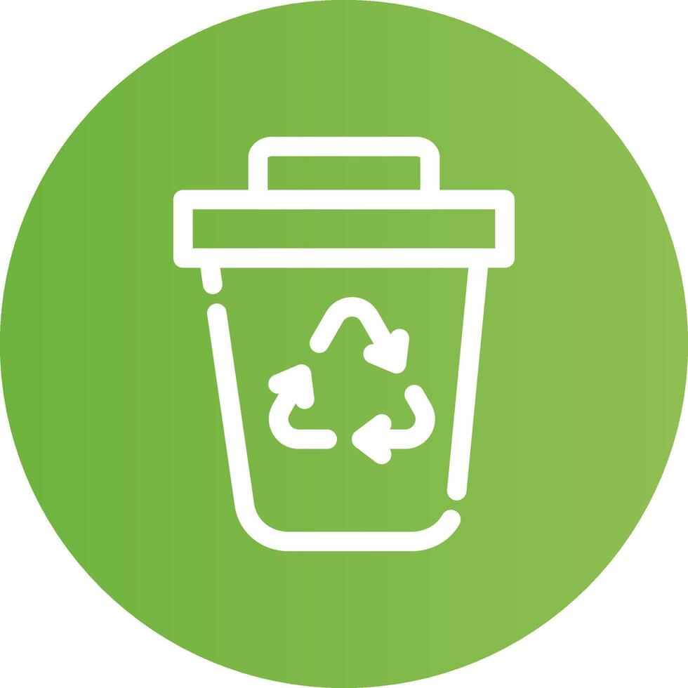 diseño de icono creativo de basura vector