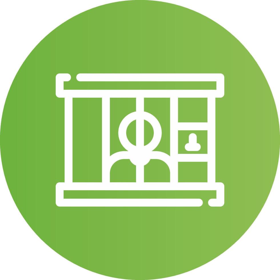 Prison Creative Icon Design vector