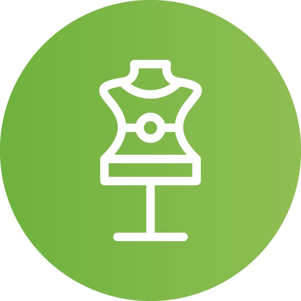 Mannequin Creative Icon Design vector