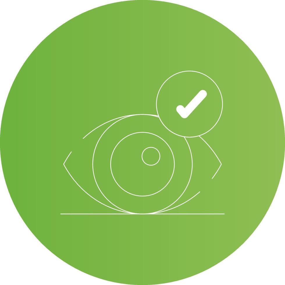 Healthy Eye Creative Icon Design vector
