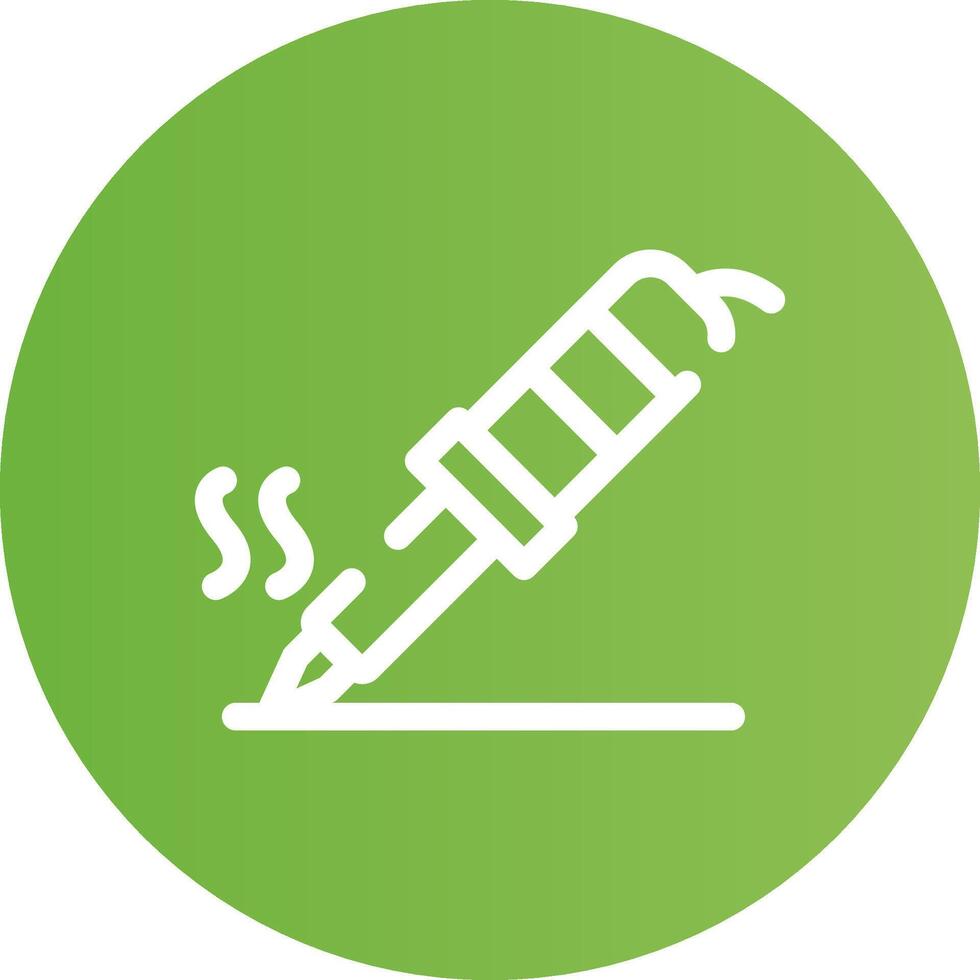 Soldering Creative Icon Design vector