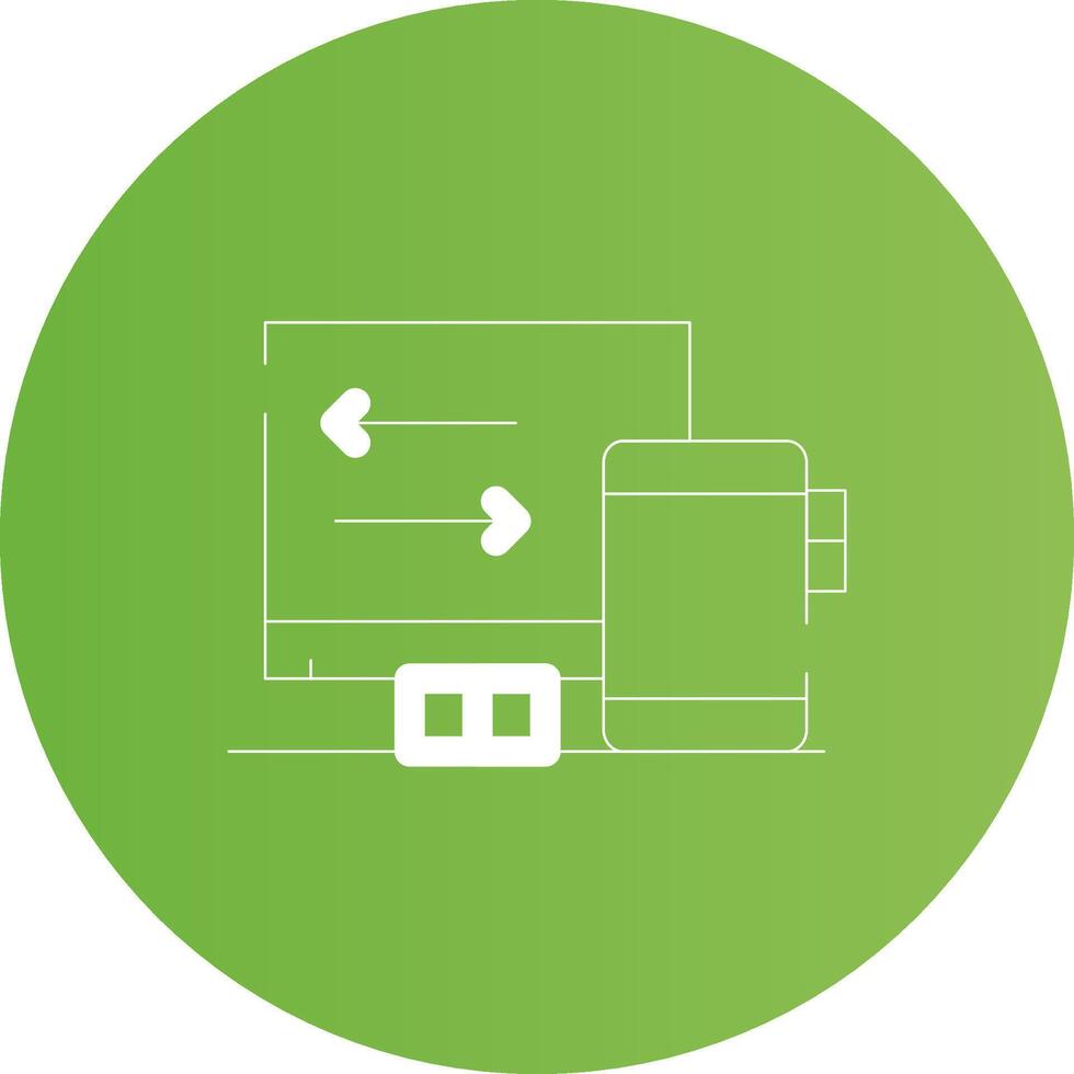 Digital Platform Creative Icon Design vector