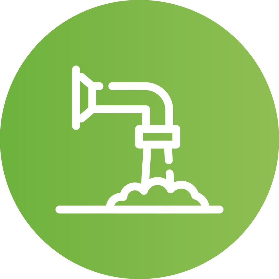 Waste Water Creative Icon Design vector